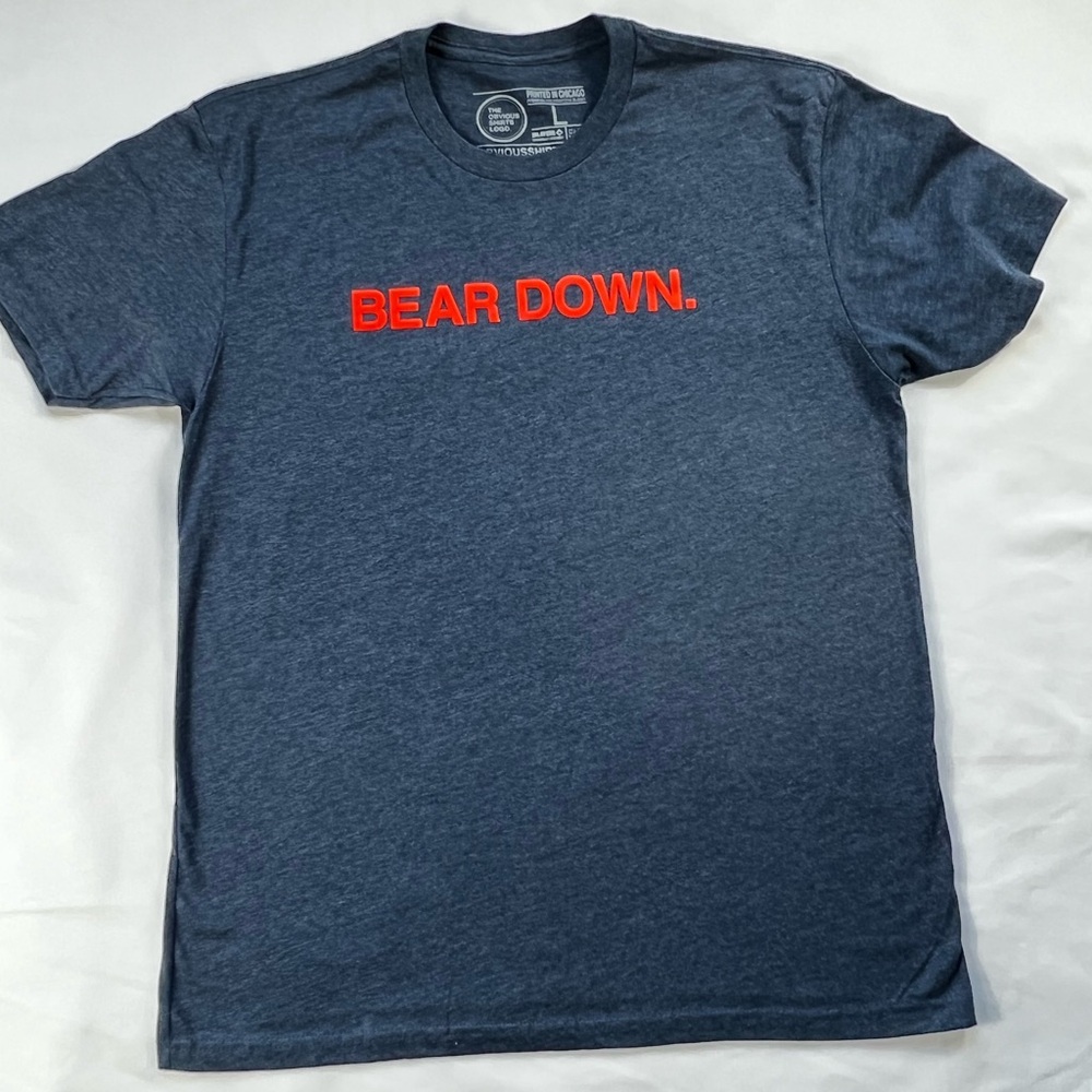Chicago Bears T-Shirt “Bear Down” Size L